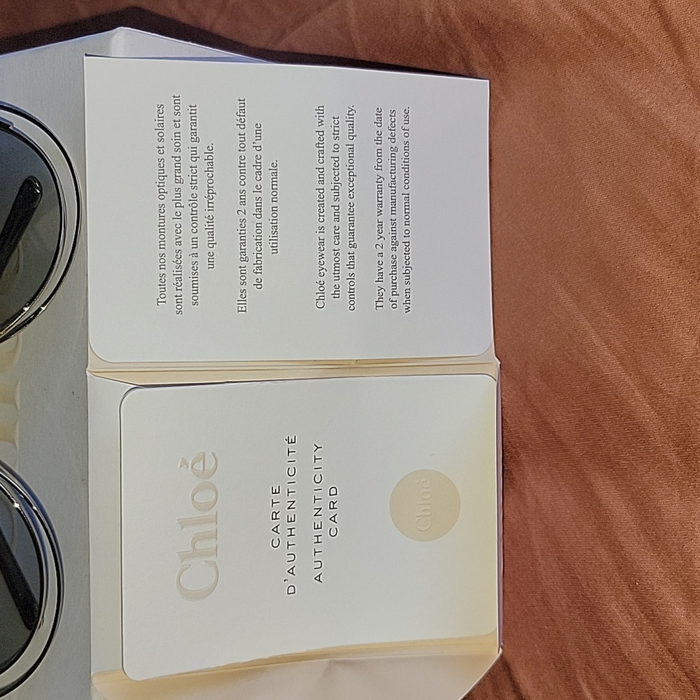 Chloe Carlina Round Frame Sunglasses - Picture 7 of 11